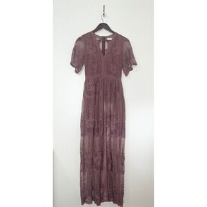 chinese dress ladies Premium Tiered Ruffled Lace Maxi Dress - Elegance & Comfort Combined